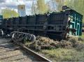 Шесть вагонов с металлом сошли с рельсов в Челябинской области