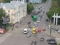 В центре Челябинска в ДТП перевернулась машина
